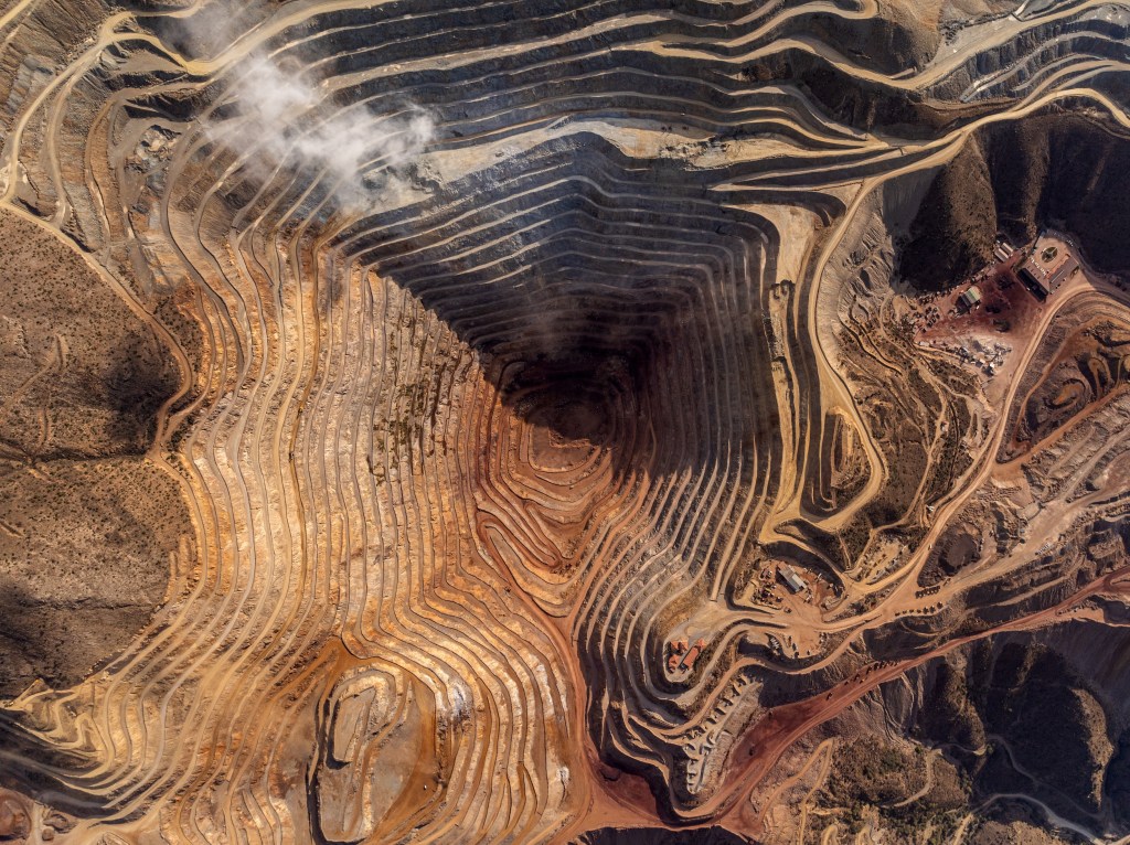 Open cast mine in Turkey